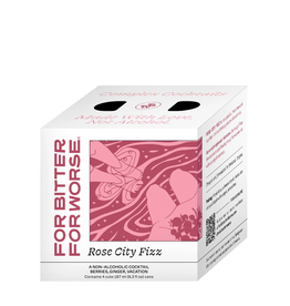 Non-Alcoholic For Bitter For Worse Rose City Fizz CANS 4 pack 187 ml