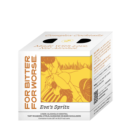 Non-Alcoholic For Bitter For Worse Eva's Spritz CANS 4 pack 187 ml