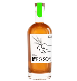 Rye & Sons Straight Rye Whiskey  750 ml
