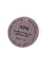 DU Chocolates 43% Milk Chocolate Bar Pichincha Ecuador  1.1 oz