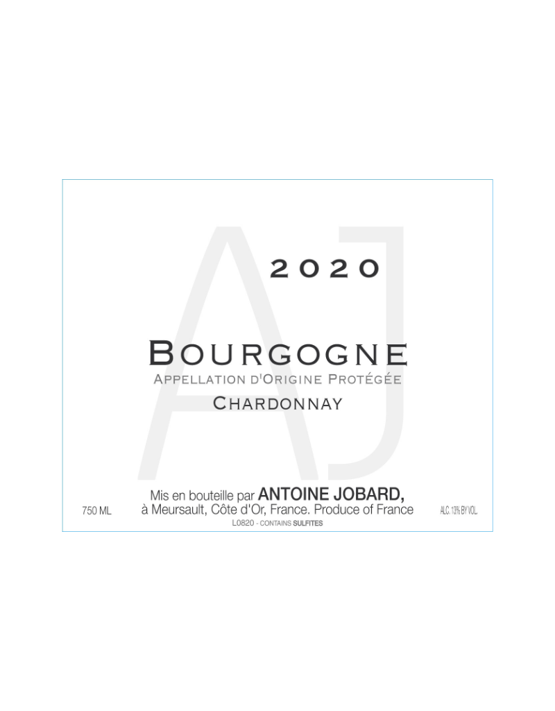 2022 Antoine Jobard Bourgogne Chardonnay  750 ml