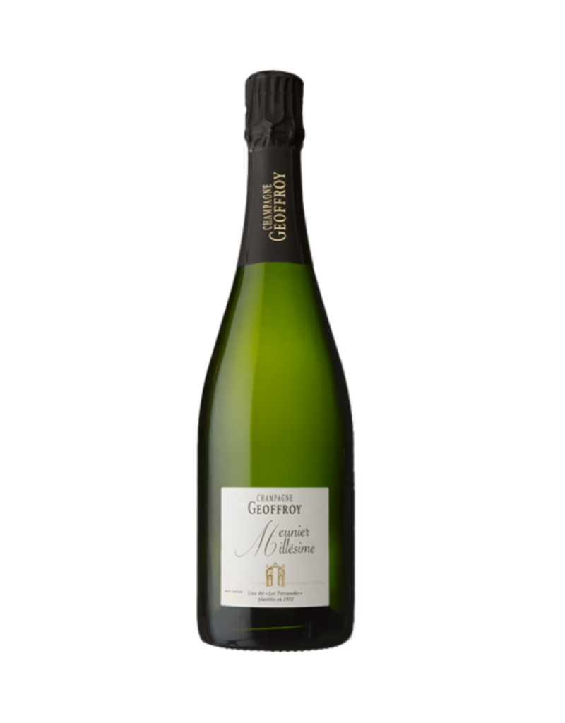 Rene Geoffroy 2018 Rene Geoffroy Les Tiersaudes Champagne Blanc de Noirs 1er Cru Brut Nature  750 ml