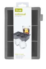 True Brands True Brands Colossal 2 in x 6 Ice Cube Tray