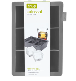 True Brands True Brands Colossal 2 in x 6 Ice Cube Tray