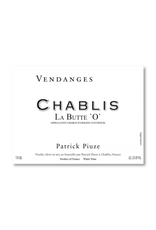 Piuze 2023 Patrick Piuze La Butte "O" Chablis   750 ml