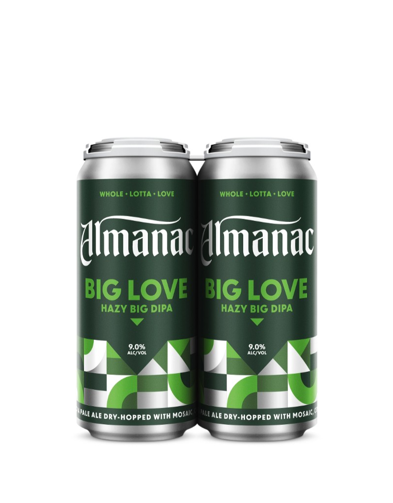 Almanac Beer Co. Almanac Big Love Hazy Double IPA  4 pack 16 oz
