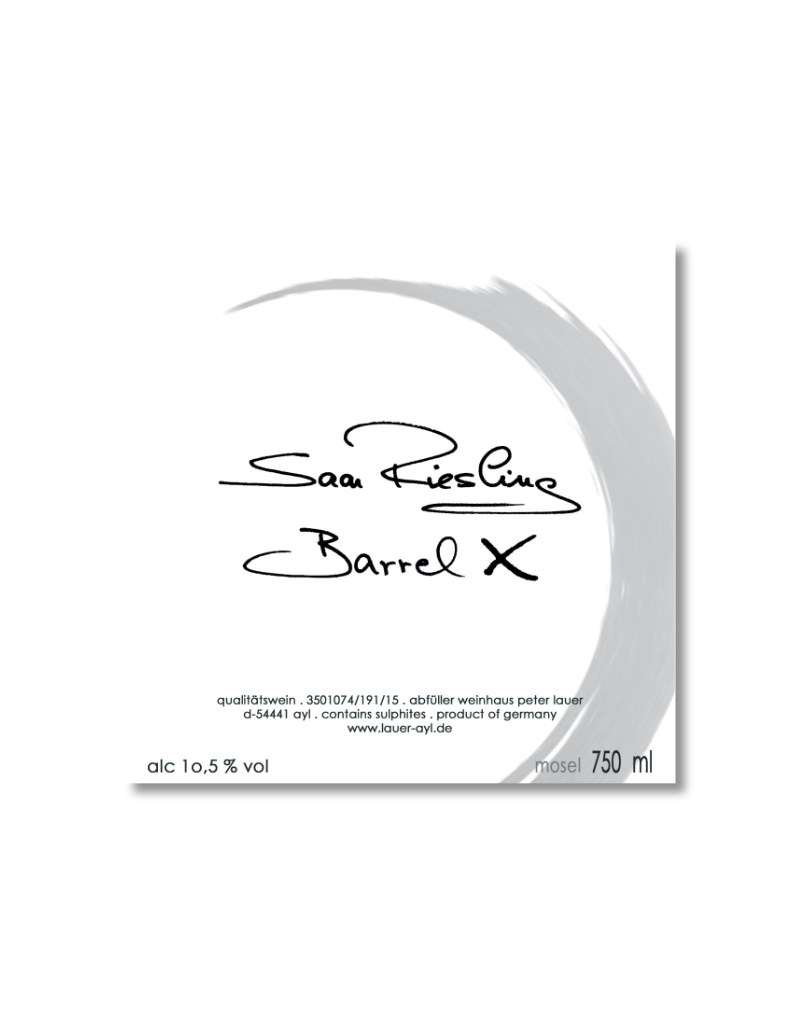 Peter Lauer 2022 Peter Lauer Barrel X Riesling Mosel  750 ml