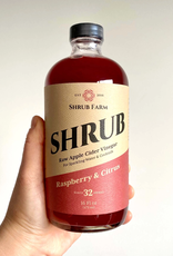 Shrub Farm  Raspberry and Citrus Shrub  16 oz