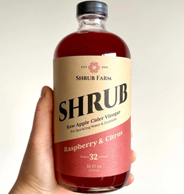Shrub Farm  Raspberry and Citrus Shrub  16 oz