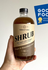 Shrub Farm Ginger and Hawaiian Chili Shrub  16 oz