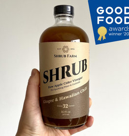Shrub Farm Ginger and Hawaiian Chili Shrub  16 oz