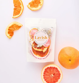 Lavish Garnish Dehydrated Pink Grapefruit  30 g