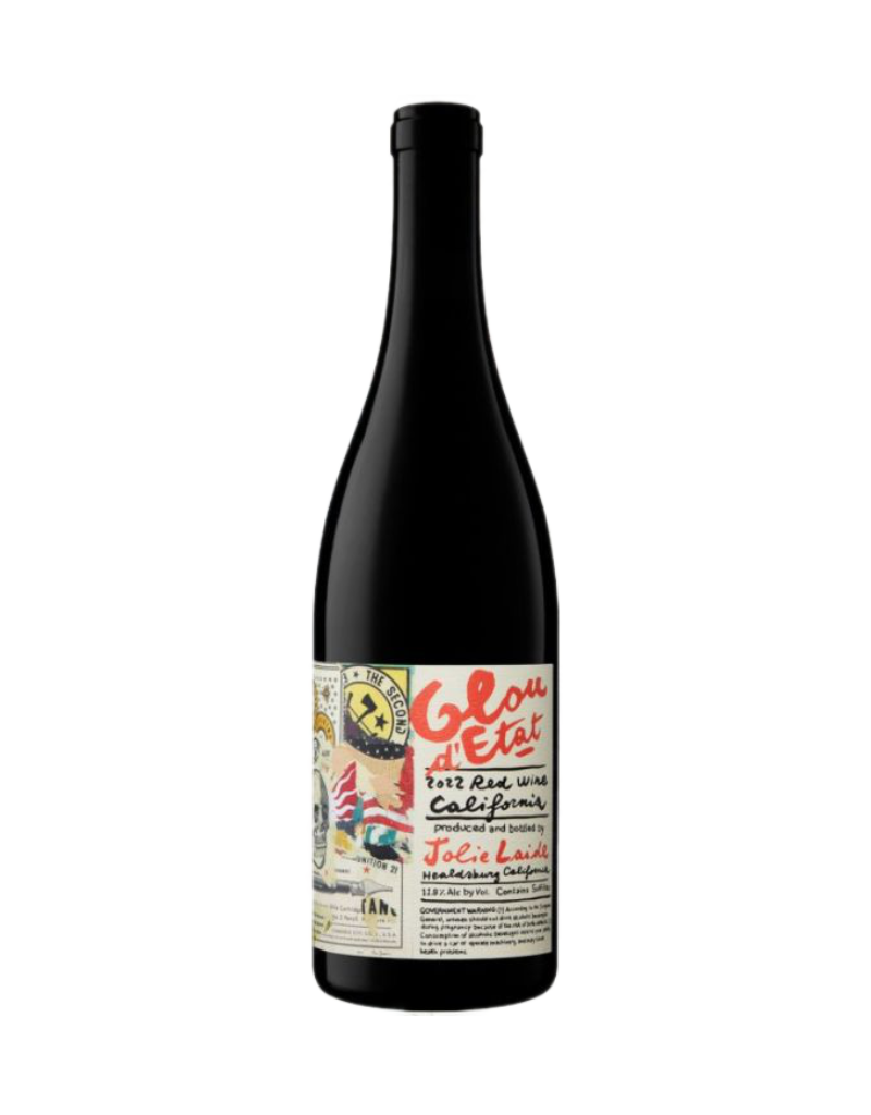 2023 Jolie-Laide Glou d'Etat Red Wine California  750 ml