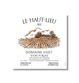 Huet 2024 Dom. Huet Le Haut-Lieu Sec Vouvray  750 ml