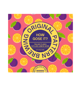 Original Pattern Brewing Co. How Gose It? Gose 4 pack 16 oz