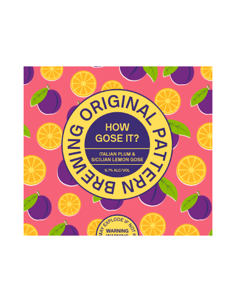 Original Pattern Brewing Co. How Gose It? Gose 4 pack 16 oz