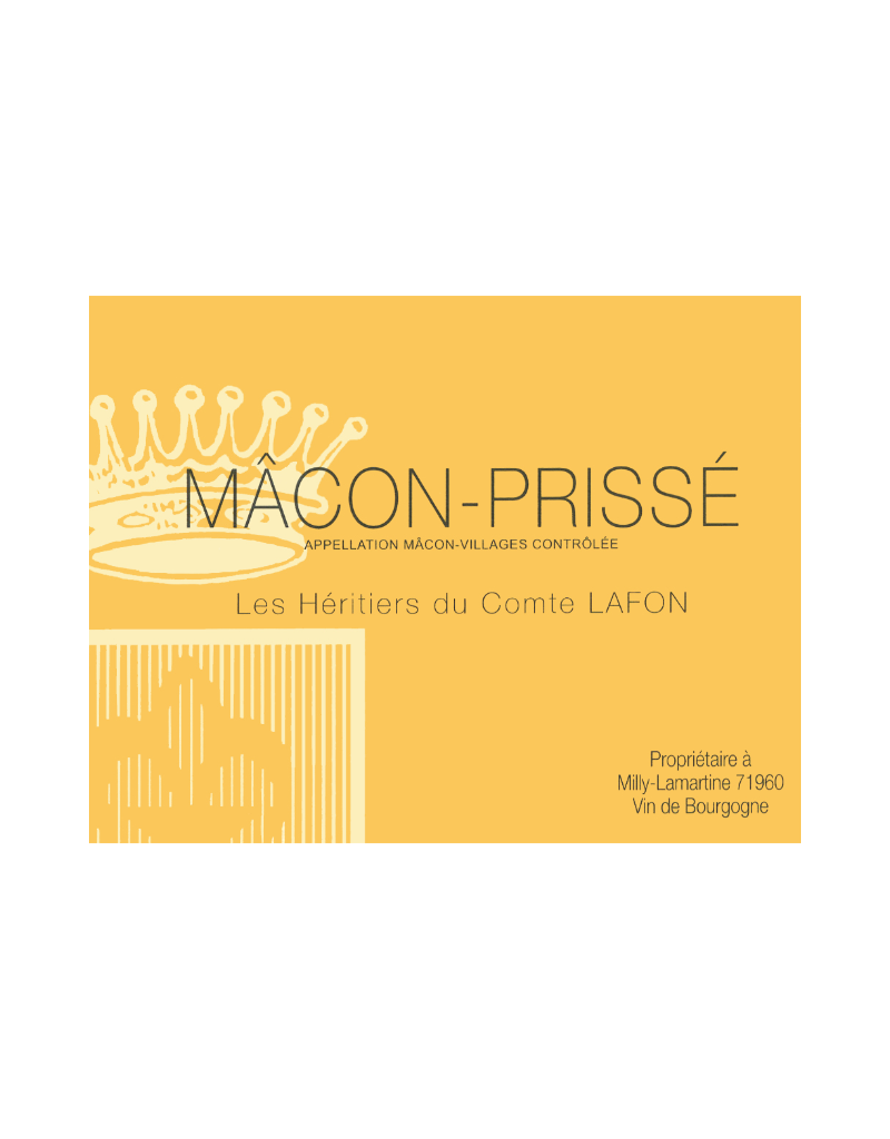 Comte Lafon 2023 Les Heritiers du Comte Lafon Macon-Prisse  750 ml
