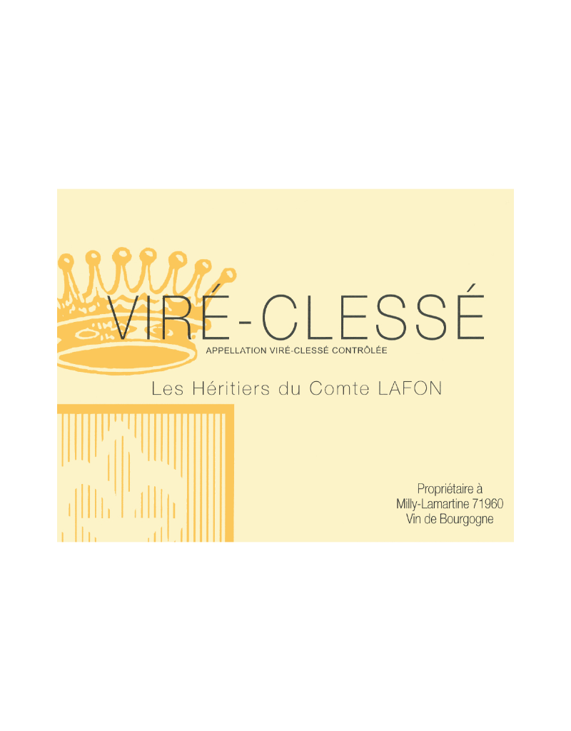 Comte Lafon 2023 Les Heritiers du Comte Lafon Vire-Clesse  750 ml