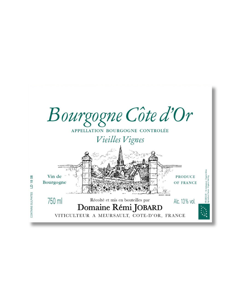 2022 Dom. Remi Jobard Bourgogne Cote d'Or Vieilles Vignes 750 ml