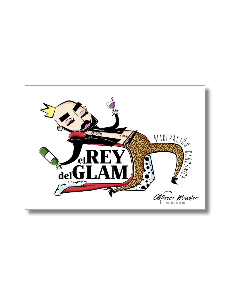 Alfredo Maestro 2022 Alfredo Maestro El Rey del Glam Maceration Carbinica  750 ml