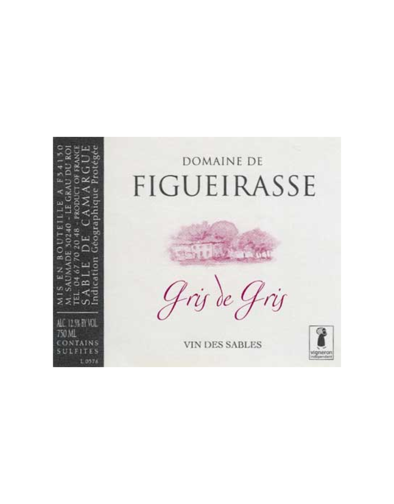 2024 Dom. de Figueirasse Gris de Gris Vin de Sables  750 ml