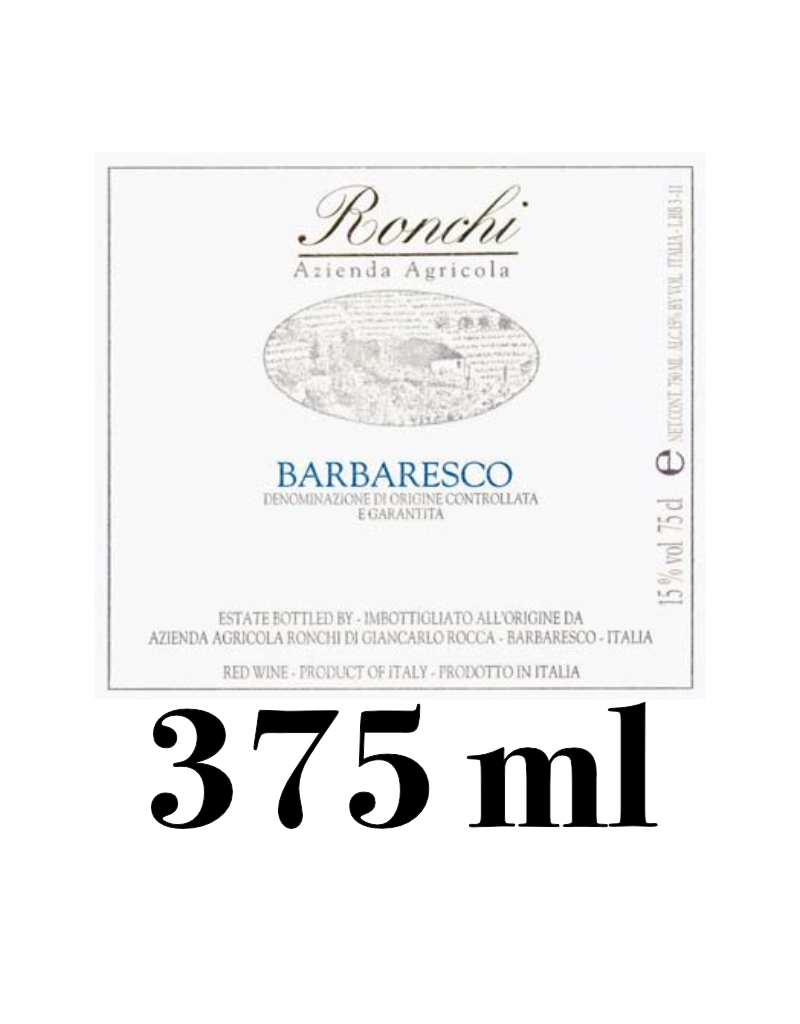 2021 Ronchi Barbaresco  375 ml