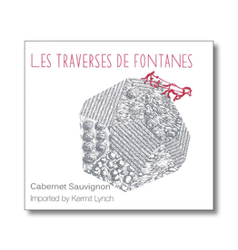 2023 Les Traverses de Fontanes Cabernet Sauvignon VdF  750 ml