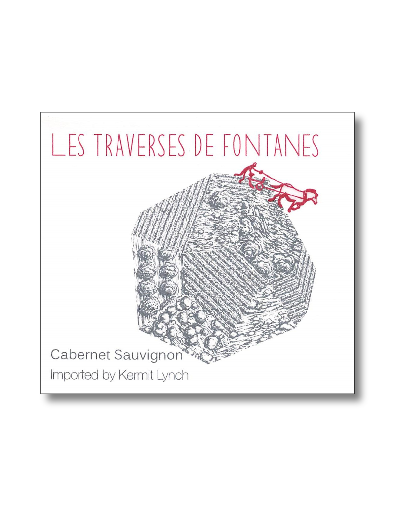 2023 Les Traverses de Fontanes Cabernet Sauvignon VdF  750 ml