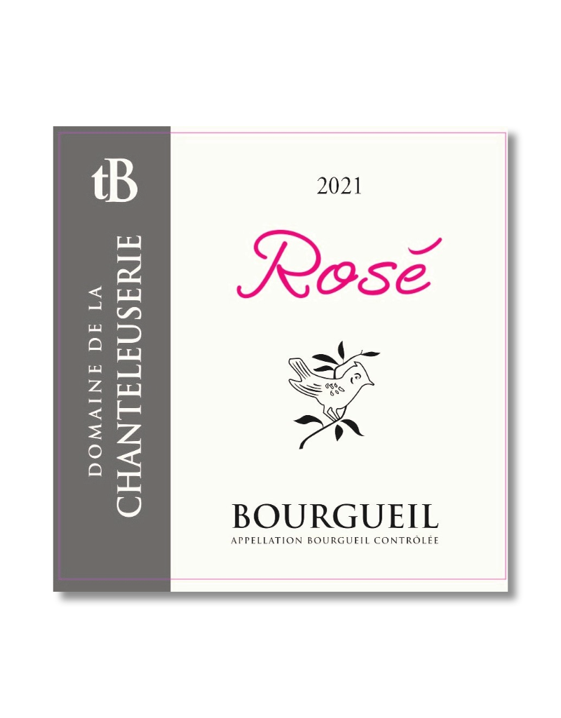 2024 Dom. de la Chanteleuserie Rose Bourgueil  750 ml