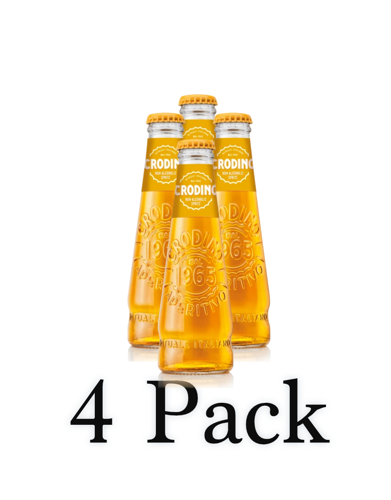 Campari Crodino NON-ALCOHOLIC Spritz  4 pack 175 ml