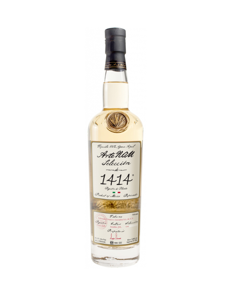Las Joyas del Agave, S.A. de C.V. ArteNOM Seleccion de 1414 Tequila Reposado 750 ml