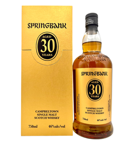 Springbank Springbank 30 year old 2025 Campbeltown Single Malt Scotch 700 ml