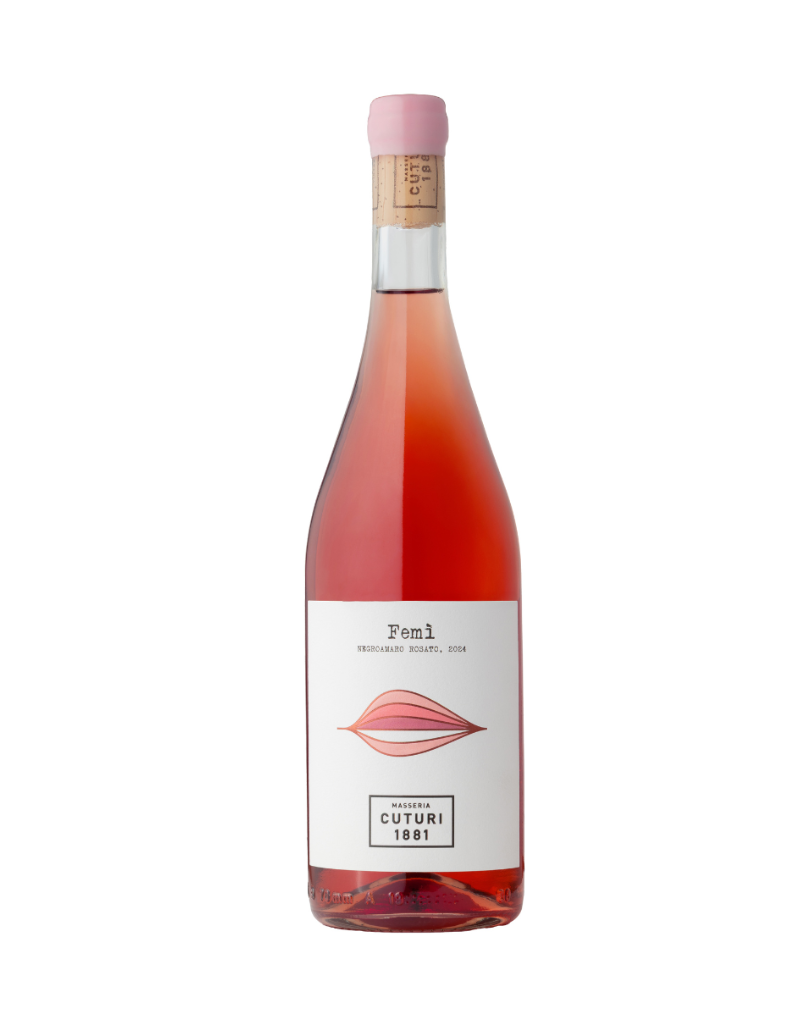 2024 Cuturi Femi Negroamaro Rosato Salento  750 ml