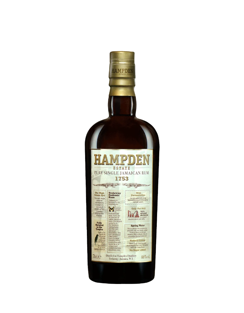 Hampden Estate 1753 Single Jamaican Rum 750 ml