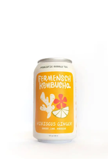 Fermensch Kombucha Hibiscus Ginger CAN 12 oz