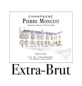 Moncuit NV Moncuit Delos Grand Cru Champagne Extra-Brut Blanc de Blancs  750 ml