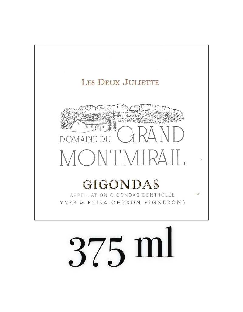Grand Montmirail 2022 Dom. de Grand Montmirail Deux-Juliettes Gigondas  375 ml