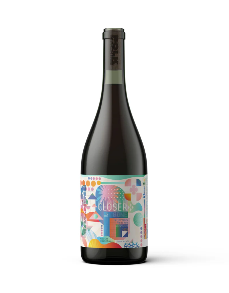 2023 Folk Machine Closer to the Bone Vecino Vineyard Pinot Noir  750 ml