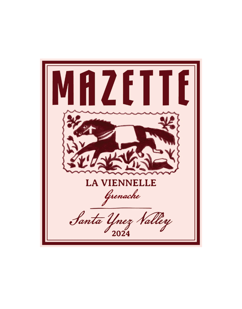 2024 Mazette La Vienelle Grenache Santa Ynez Valley  750 ml