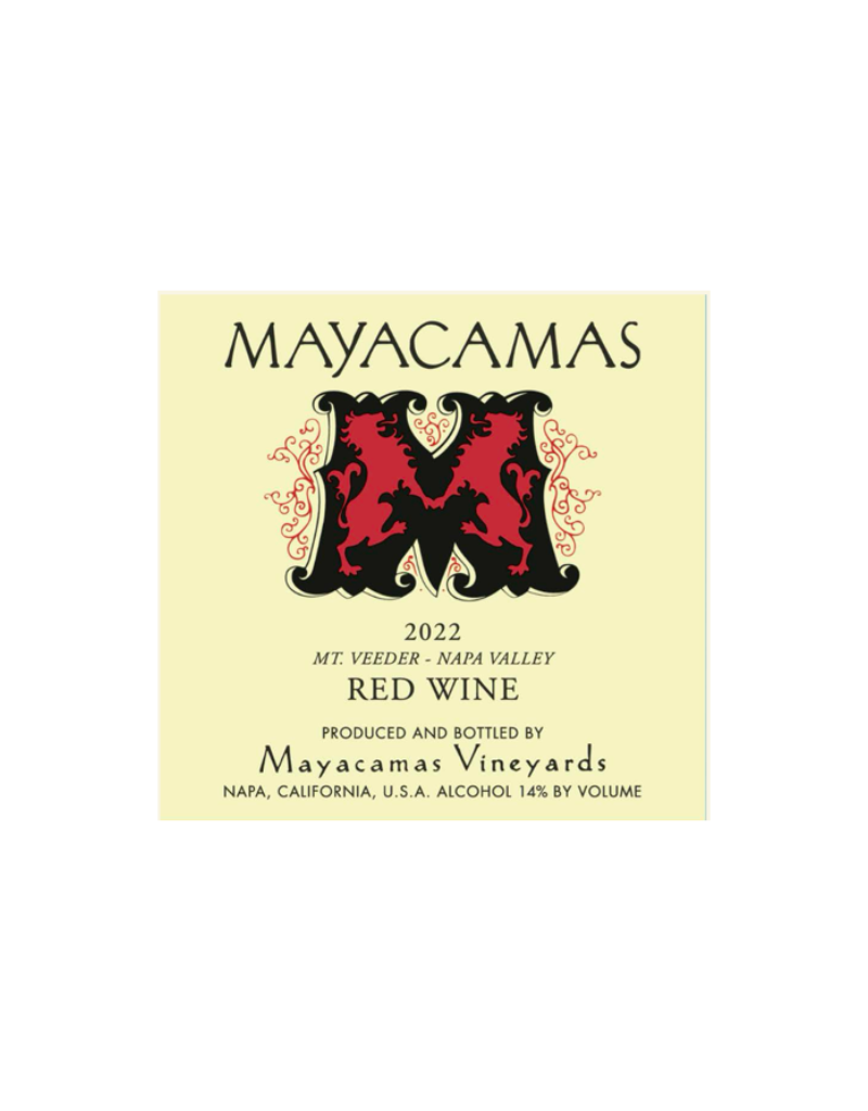 2022 Mayacamas Red Wine Mt. Veeder 750 ml
