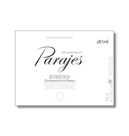 2018 Cesar Marquez Parajes Bierzo 750 ml