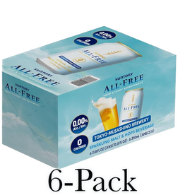 Suntory Suntory All-Free Sparkling Malt & Hops Beverage  6 pack 12 oz