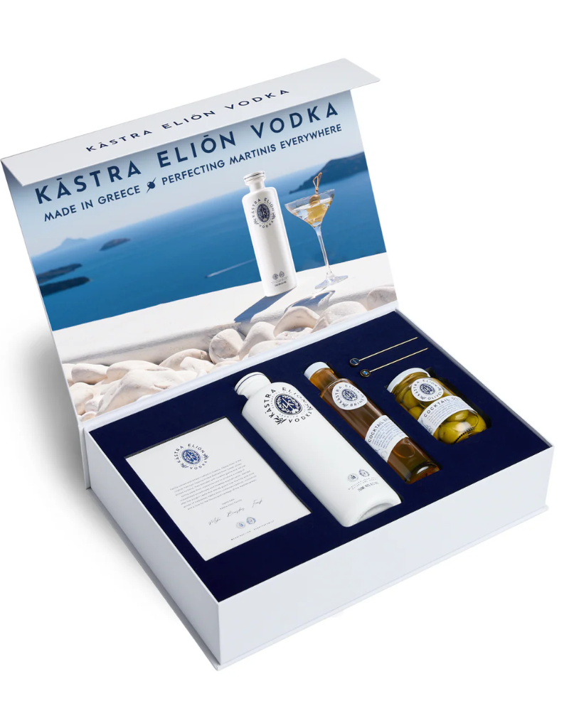 Kastra Elion Vodka   750 ml  Martini Kit