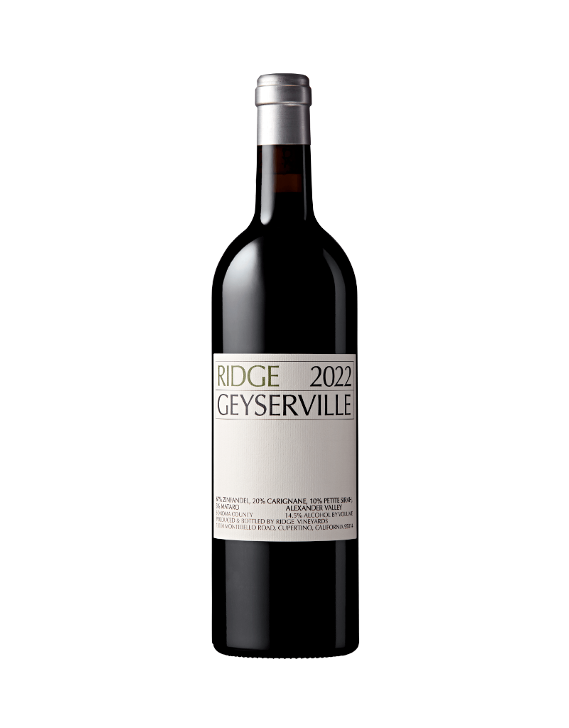 Ridge 2022 Ridge Geyserville Alexander Valley  750 ml