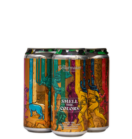 Cellarmaker Brewing Co. Smell the Colors Hazy IPA  4 pack 12 oz