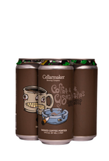 Cellarmaker Brewing Co. Coffee & Cigarettes Lightly Smoked Porter  4 pack 16 oz