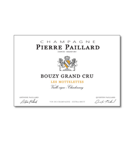 Pierre Paillard Les Mottelettes Champagne Grand Cru Extra Brut Blanc des Blancs Bouzy  750 ml