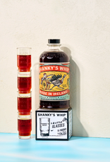 Shanky's Whip Original Black Liqueur and Whiskey Blend with Little Glasses  750 ml