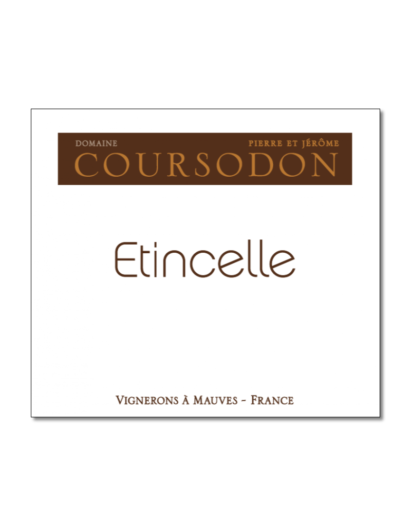 2023 Dom. Coursodon Etincelle Blanc VdF  750 ml