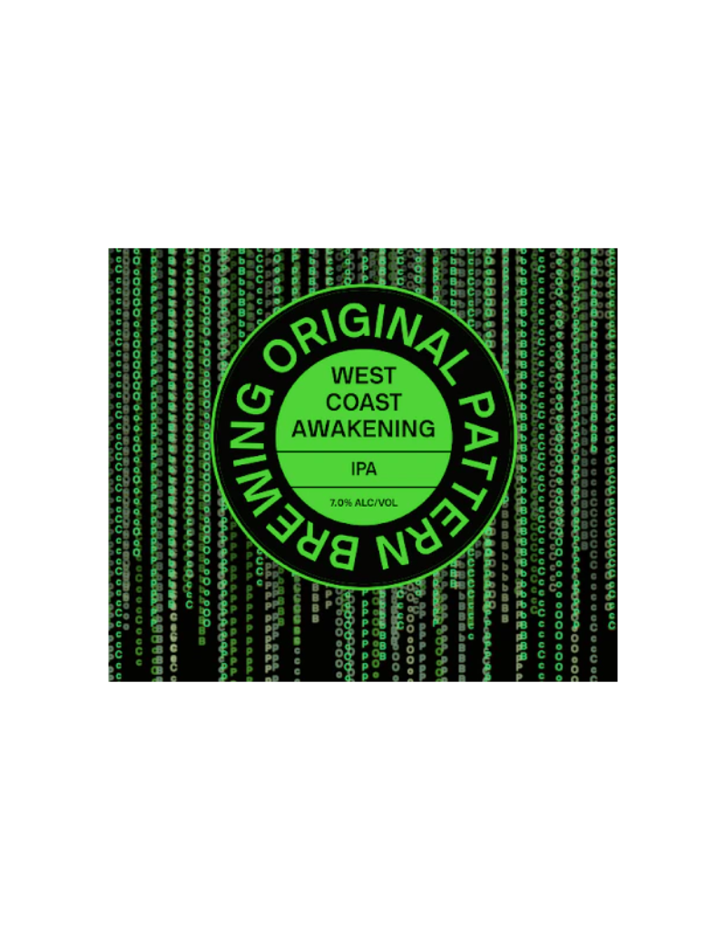 Original Pattern Brewing Co. West Coast Awakening West Coast IPA 4 pack 16 oz